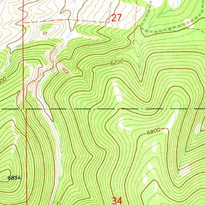 United States Geological Survey Twin Sisters, MT (1970, 24000-Scale) digital map