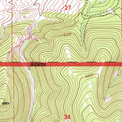 United States Geological Survey Twin Sisters, MT (1995, 24000-Scale) digital map