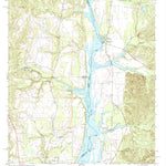 United States Geological Survey Twin Springs, AL-GA (1973, 24000-Scale) digital map