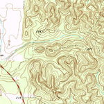 United States Geological Survey Twin Springs, AL-GA (1973, 24000-Scale) digital map
