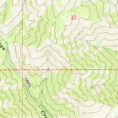United States Geological Survey Twin Springs, ID (1964, 24000-Scale) digital map
