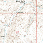 United States Geological Survey Twin Springs, OR (1967, 24000-Scale) digital map
