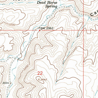 United States Geological Survey Twin Springs, OR (1967, 24000-Scale) digital map