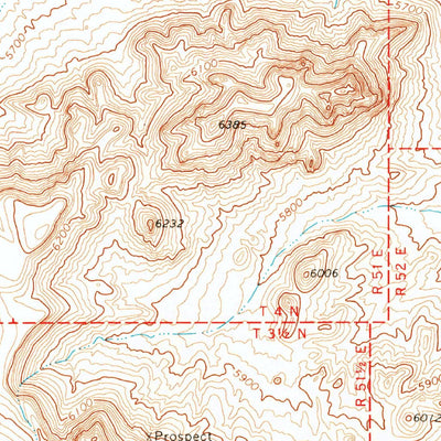 United States Geological Survey Twin Springs Slough, NV (1968, 24000-Scale) digital map