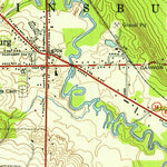 United States Geological Survey Twinsburg, OH (1953, 24000-Scale) digital map
