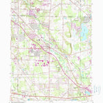 United States Geological Survey Twinsburg, OH (1963, 24000-Scale) digital map