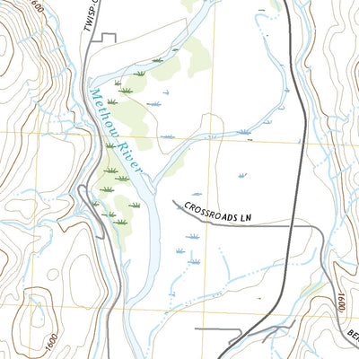 United States Geological Survey Twisp East, WA (2020, 24000-Scale) digital map