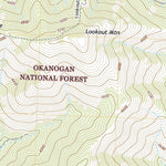 United States Geological Survey Twisp West, WA (2020, 24000-Scale) digital map