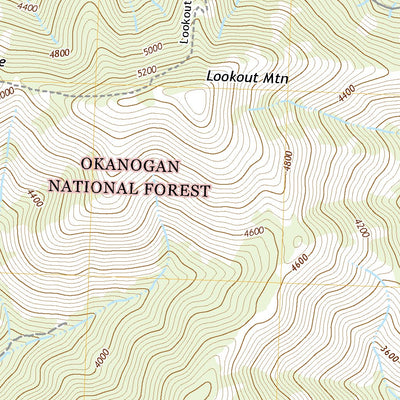 United States Geological Survey Twisp West, WA (2020, 24000-Scale) digital map