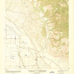 United States Geological Survey Twitchell Dam, CA (1947, 24000-Scale) digital map