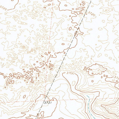 United States Geological Survey Two B Ranch, TX (1971, 24000-Scale) digital map