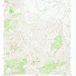 United States Geological Survey Two Bar Mountain, AZ (1964, 24000-Scale) digital map