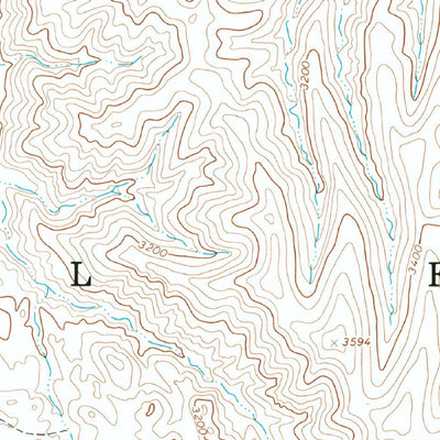 United States Geological Survey Two Bar Mountain, AZ (1964, 24000-Scale) digital map