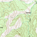 United States Geological Survey Two Bar Mountain, AZ (1964, 24000-Scale) digital map