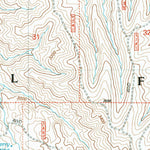 United States Geological Survey Two Bar Mountain, AZ (2004, 24000-Scale) digital map