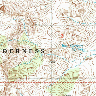 United States Geological Survey Two Bar Mountain, AZ (2004, 24000-Scale) digital map