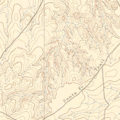 United States Geological Survey Two Butte, CO (1892, 125000-Scale) digital map