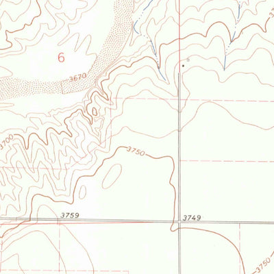 United States Geological Survey Two Butte Springs, CO (1966, 24000-Scale) digital map
