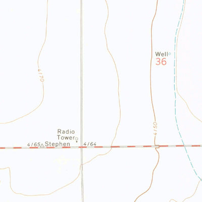 United States Geological Survey Two Buttes, CO (1971, 24000-Scale) digital map