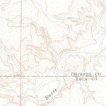 United States Geological Survey Two Buttes Reservoir, CO (1971, 24000-Scale) digital map