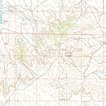 United States Geological Survey Two Buttes Reservoir, CO-KS (1984, 100000-Scale) digital map
