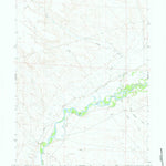 United States Geological Survey Two Buttes Reservoir, WY (1964, 24000-Scale) digital map