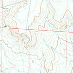 United States Geological Survey Two Buttes Reservoir, WY (1964, 24000-Scale) digital map