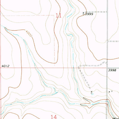 United States Geological Survey Two Buttes SE, CO (1971, 24000-Scale) digital map