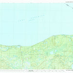 United States Geological Survey Two Hearted River, MI (1985, 100000-Scale) digital map