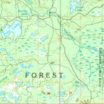 United States Geological Survey Two Hearted River, MI (1985, 100000-Scale) digital map