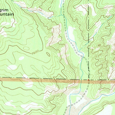 United States Geological Survey Two Ocean Lake, WY (1968, 24000-Scale) digital map