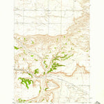 United States Geological Survey Two Pine School, MT (1956, 24000-Scale) digital map