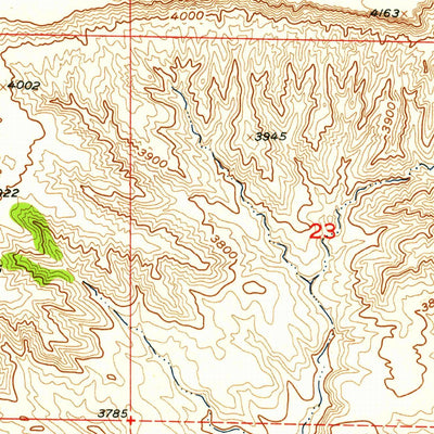 United States Geological Survey Two Pine School, MT (1956, 24000-Scale) digital map