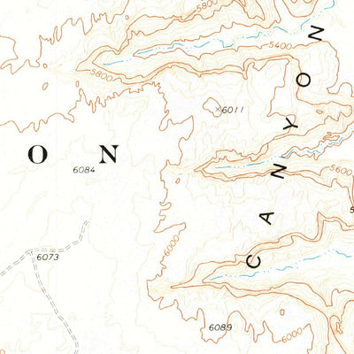 United States Geological Survey Two Red Mesas, AZ (1970, 24000-Scale) digital map