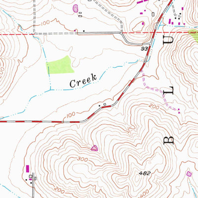 United States Geological Survey Two Rock, CA (1954, 24000-Scale) digital map