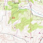 United States Geological Survey Two Rock, CA (1954, 24000-Scale) digital map