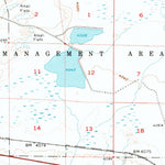 United States Geological Survey Two Tips, NV (1957, 62500-Scale) digital map