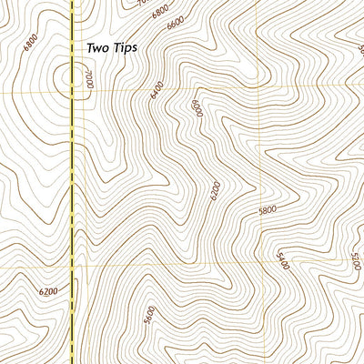 United States Geological Survey Two Tips, NV (2021, 24000-Scale) digital map