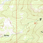 United States Geological Survey Two Tom Hill, UT (1993, 24000-Scale) digital map