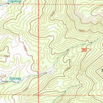 United States Geological Survey Two Tom Hill, UT (1998, 24000-Scale) digital map