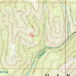 United States Geological Survey Two Tom Hill, UT (1998, 24000-Scale) digital map