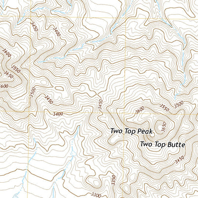 United States Geological Survey Two Top Butte East, SD (2021, 24000-Scale) digital map