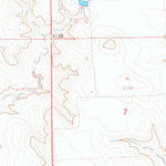 United States Geological Survey Two Top Butte West, SD (1965, 24000-Scale) digital map