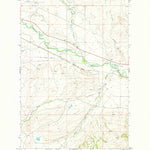 United States Geological Survey Twodot NW, MT (1972, 24000-Scale) digital map