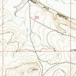 United States Geological Survey Twodot NW, MT (1972, 24000-Scale) digital map