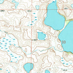 United States Geological Survey Twomile Lake, SD (1970, 24000-Scale) digital map