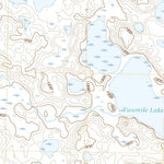 United States Geological Survey Twomile Lake, SD (2021, 24000-Scale) digital map