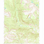 United States Geological Survey Tworoose Pass, UT (1967, 24000-Scale) digital map