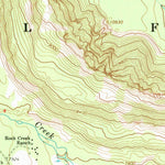 United States Geological Survey Tworoose Pass, UT (1967, 24000-Scale) digital map