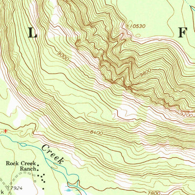 United States Geological Survey Tworoose Pass, UT (1967, 24000-Scale) digital map